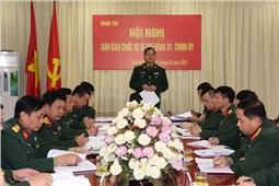 Trung tướng Dương Đình Thông chủ trì bàn giao chức vụ Chính ủy Đoàn Kinh tế - Quốc phòng 799